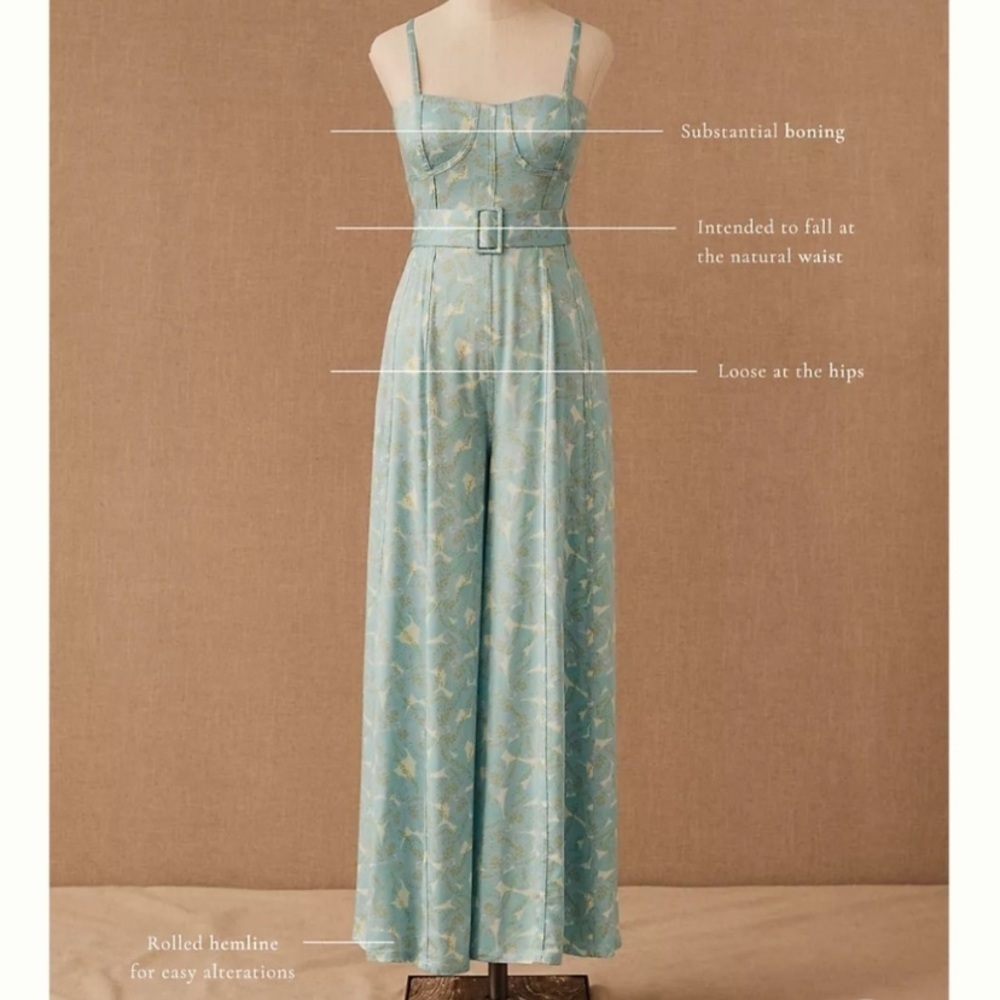 New BHLDN x Free People Elyssa Jumpsuit New with tags size small - Picture 5 of 8